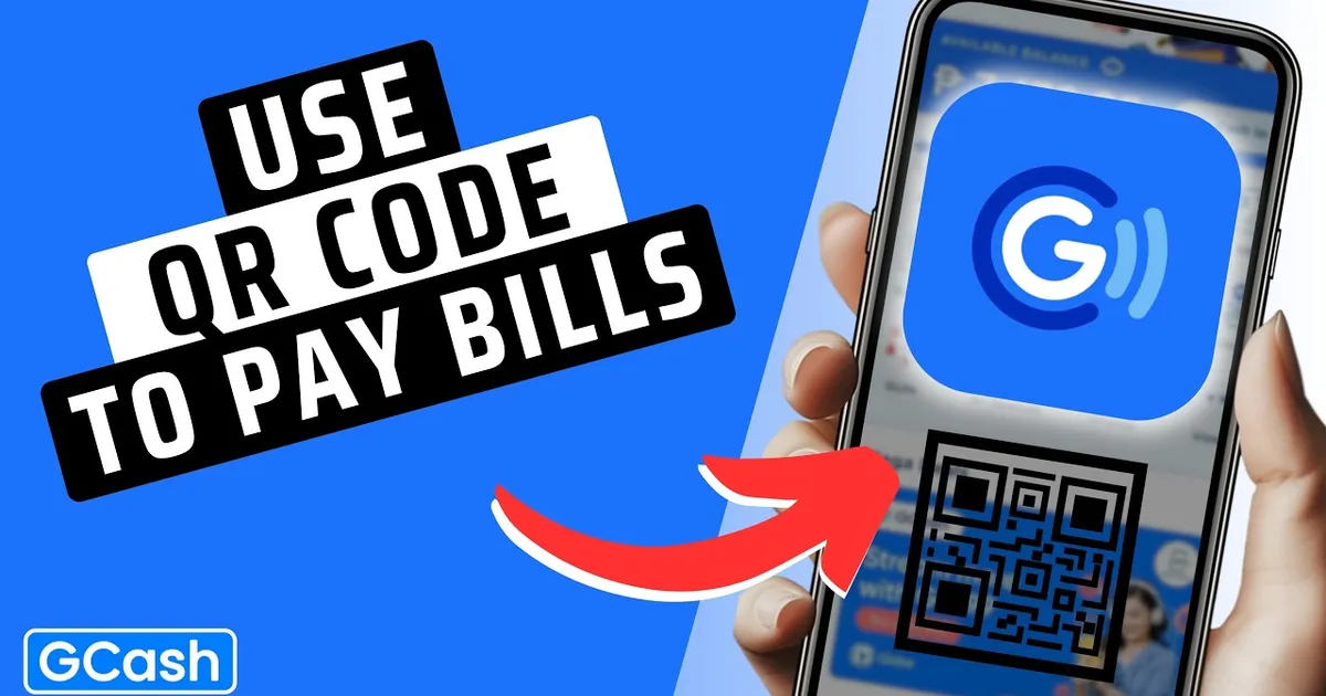 GCash instant QR deposit cash in walkthrough cashier screen